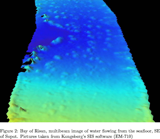 \begin{figure}
% latex2html id marker 527
\centerline{\epsfig{file=IMG/FRESH_WA...
...SE of Sopot. Pictures taken from Kongsberg's SIS software (EM-710)}
\end{figure}