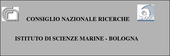 \begin{boxedminipage}[t]{\linewidth}
\vspace{0.2cm}
\begin{minipage}[b]{0.10\l...
...UTO DI SCIENZE MARINE - BOLOGNA
\end{minipage} \vspace{1cm}
\end{boxedminipage}